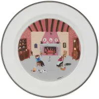 Villeroy & Boch Design Naif Tallrik Flat Fireplace 27 Cm - Mattallrikar Porslin Vit