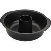 Jamon Savarinform - IBILI - 24 x 8 cm - Non-stick metall - Integrerade handtag - Svart svart