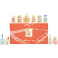 Charrier Parfums - 10 Eaux de Parfum Lyxig presentfrpackning - 57,8 ml - Tillverkad i Provence Frankrike