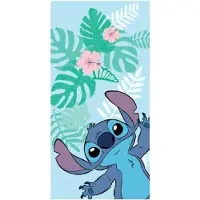 Aymax LILO &amp; STITCH - Stitch - Strandhandduk / Strandhandduk 100% Polyester - 70x140cm AYM048