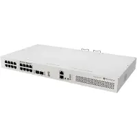 Mikrotik CRS418-8P-8G-2S+RM Cloud Router/Sw, L2/L3, Gigabit Ethernet (10/100/1000), Power over Ethernet (PoE), Rackmontering, 1U