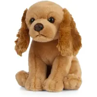 Living Nature Gosedjur - 16x7 cm - Cocker Spaniel Valp - Brun - - One Size - Gosedjur