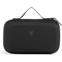 Victorinox Researtiklar Teknikpryl Perfekt för PC-tillbehör och 653375 Pouch, Halvhårt Fodral, Resa, Svart, svart