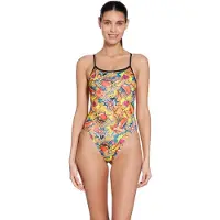 Zoggs Printed Rayback E Plus Baddräkt