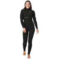 Rip Curl Ebomb 5/3 Mm Gb Våtdräkt I Neopren Med Långa ärmar Och Dragkedja På Ryggen För Damer