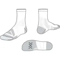 X-socks Bike Expert Crew Strumpor