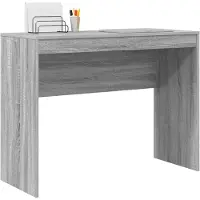 vidaXL Skrivbord Grå Sonoma 100 x 40 x 76 cm