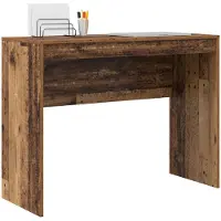 vidaXL Skrivbord Gammalt trä 100 x 40 x 76 cm