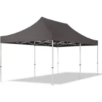 TOOLPORT 3x6 m snabbtält, Professional aluminium, mörkgrå