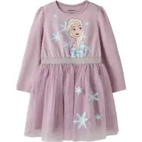 Name it Klänning - Tyl - NmfOsimi - Frost - Minnessak Lilac - - 7 år (122) - Klänning