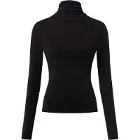 BOSS för kvinnor. 50548098 T-shirt Eliana svart (S), Casual, Ärmlös / Hängselbyxor, Lyocell