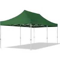 TOOLPORT 3x6 m snabbtält, Professional aluminium, mörkgrön