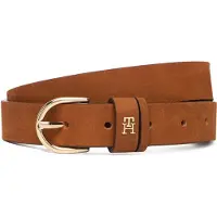 Tommy Hilfiger Essential TH Monogram Leather Belt