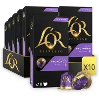 Multi Kaffekapsel L'OR Lungo PROFONDO styrka 8,10 - 10 st/förp, 10 st/krt
