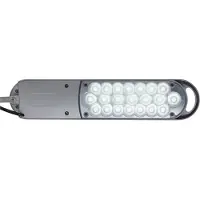 MAUL LED skrivbordslampa med klämma | Atlantic | silver
