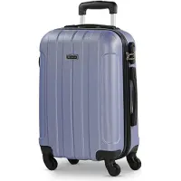 Itaca unisex. 771150-09 Hard Travel Cabin Suitcase 4 Wheels mauve (OSFA), Casual, Purple, ABS / Polycarbonate