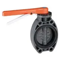 Cepex Stål 32616 Pvc-u Ø110 V蝶阀 Std-serie Epdm-o-ringar Förzinkad Axel