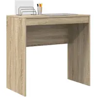 vidaXL Skrivbord Sonoma-ek 80 x 40 x 76 cm