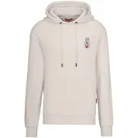Van Deer - Damkläder - Essential Hoodie Off White för UnisexBomull - Storlek M - Vit