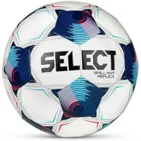 Select Fotboll Brillant Replica V25 - Vit/Blå, storlek Ball SZ. 5