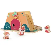 Chicco Rävgömsle i trä med träfigurer MY WOOD FRIENDS