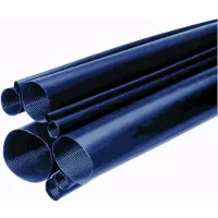 3M MDT-A27/8 Krympslang med lim Svart 27 mm 8 mm Krympförhållande:3:1 1 m