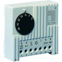 Rittal 3110.000 19 tum Temperaturregulator Grå