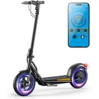 Electric Ride EMOKO A19 City Pendling Bekväm Elektrisk Skoter 36V15AH Batteri 500W Vuxen Vikbar E-Skoter 12 Tum Däck för Väg Utomhus ESkoter