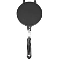 TOMTOP JMS Äggrulle Presspanna Non-stick Aluminium Spis Topp Tortillapress med Handtag för Kök 6,8 Tum L