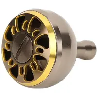 Fishine 38MM Helt Metall Fiskehjul Handtag Modifiering Power Knopp Rulle för 20006000 Modell Spinn