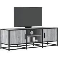 vidaXL Tv-bänk grå sonoma 120x35x41 cm konstruerat trä och metall