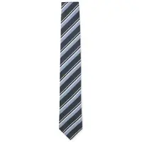 BOSS ONE Silk tie with diagonal stripes