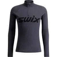 Swix RaceX Merino Half Zip/Pants set, Herr, mörkgrå