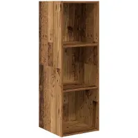 vidaXL TV-bänkset Gammalt trä 37 x 37 x 107 cm Konstruerat trä