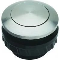 Grothe 62002 Klockknapp 1x Aluminium 12 V/1,5 A