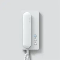 Siedle BTS 850-02 W Porttelefon Sladd Audio-inomhusenhet Vit