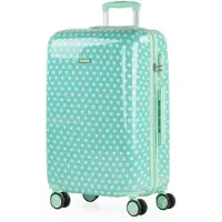 Itaca for woman/girl. 702460-03 Rigid Travel Suitcase 702460 Turquoise -67x45x24cm (OSFA), Casual, ABS / Polycarbonate, children's fashion