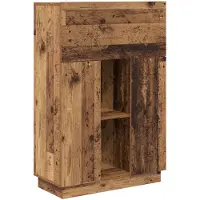 vidaXL Skrivbord Gammalt trä Konstruerat trä 71.5 x 31.5 x 106.5 cm