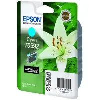 Epson T0592 cyan bläckpatron (original)