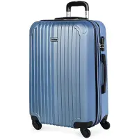 Itaca unisex. T71560-04 Travel Case Rigid 4 Wheels Medium T71560 sapphire blue -66x41x27cm (OSFA), Casual, ABS / Polycarbonate