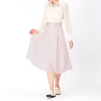 Smart & Joy Utsvängd kjol i organza och satin