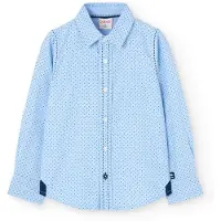 Boboli Polka Dot Skjorta Med Långa ärmar