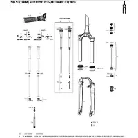 RockShox Styrstam Och Styre Sid Sl/ultimate 44 Offset 32 Mm