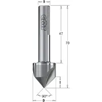 Cmt Konisk försänkare 521.002.21; S=10x48 mm; D=19,5 mm