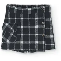 Boboli Knit Check Kjol