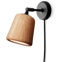 New Works Vägglampa , Material The Originals, dimbara, Trä, Vardagsrum, Trä, Design
