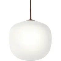 Muuto Taklampa , Röd, Vardagsrum, Glas