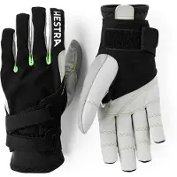 Hestra - Längdskidkläder - XC Ergo Grip Shark Glove Black/Light grey för Unisex - Storlek 8 - Svart