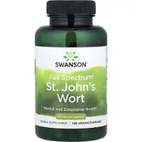 Swanson Health Full Spectrum St. Johannesört, 375 mg, 120 vegetabiliska kapslar