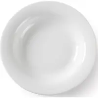 Hendi OPTIMA djup tallrik till soppa, vitt porslin, Ø 220 mm, set med 12 st. - 770863